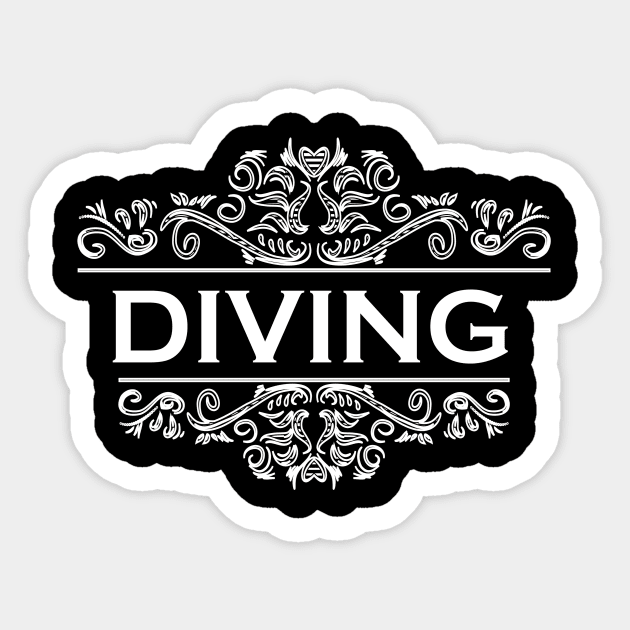 Sports Diving Sticker by Shop Ovov